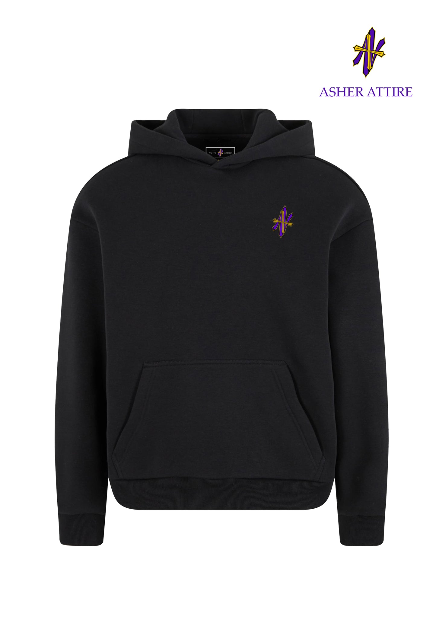 Jesus unisex hoodie black