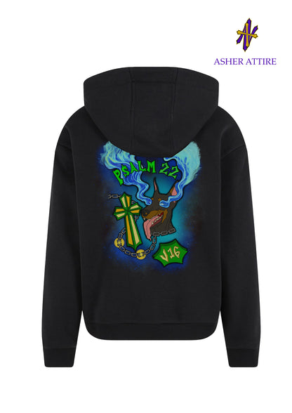 Psalm 22 unisex hoodie black